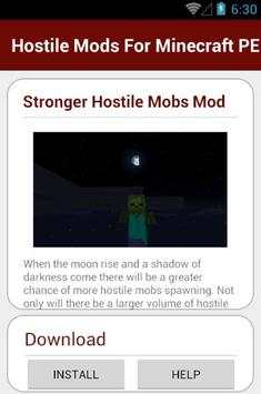 Hostile Mods For Minecraft PE screenshot 3