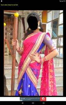 Half Saree Face Changer скриншот 8