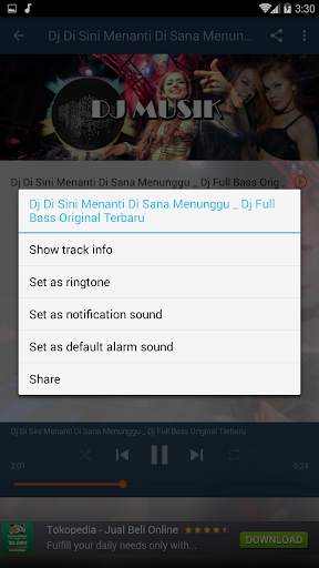 DJ REMIX TERBARU FULL BASS screenshot 4