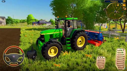 Farming Simulator- Tractor 3d screenshot 4