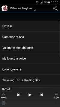Free Valentine Ringtone 2016 screenshot 1
