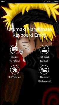 Uzumaki Narutimate Keyboard Emoji screenshot 1