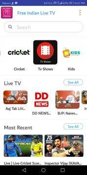 Indian Live TV Channels screenshot 4