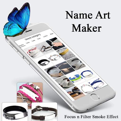 Name Art Maker Smoke Effects screenshot 1