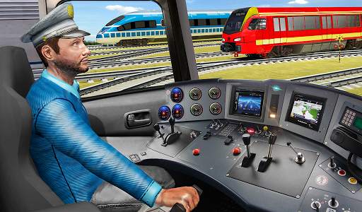Indian Train Pro Driving Sim - City Train Game screenshot 5