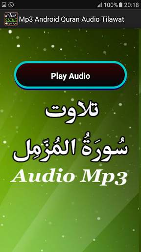 Mp3 Android Quran Audio Free screenshot 13