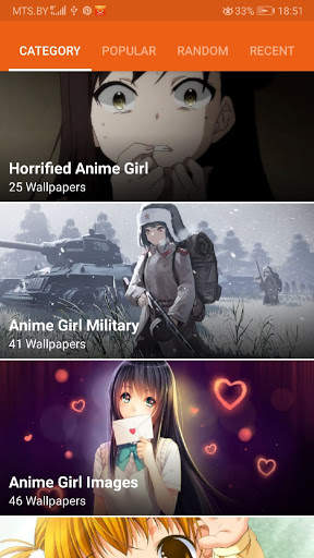 Anime Girl Wallpaper - Senpai anime wallpaper screenshot 4