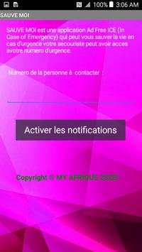 SAUVE MOI screenshot 3