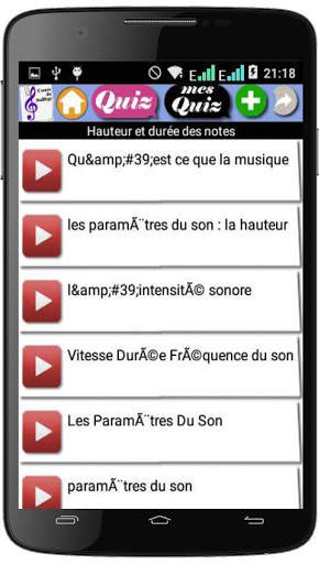 Cours de solfege screenshot 1