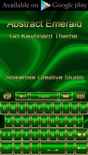 Free Abstract Emerald  Go locker theme screenshot 5
