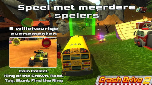Crash Drive 2 - Racing 3D game screenshot 3