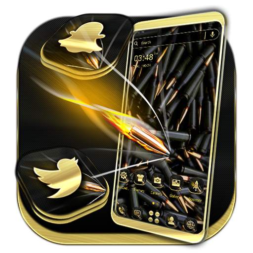 Gun Bullets Launcher Theme 1.0