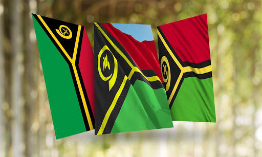 Vanuatu Flag Wallpaper screenshot 2