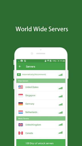 Green Signal VPN - A Fast, Unlimited, Free VPN screenshot 3