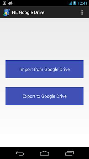 NE Google Drive screenshot 1