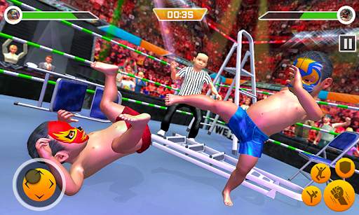 Kids Wrestling: Fighting Games screenshot 2