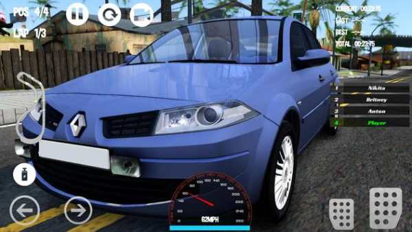 Car Racing Renault Game screenshot 2