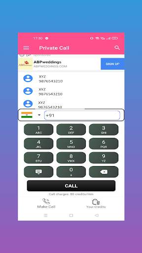 Private Call | Private Number screenshot 2