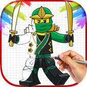 How To Draw Lego Ninja Go Characters icon