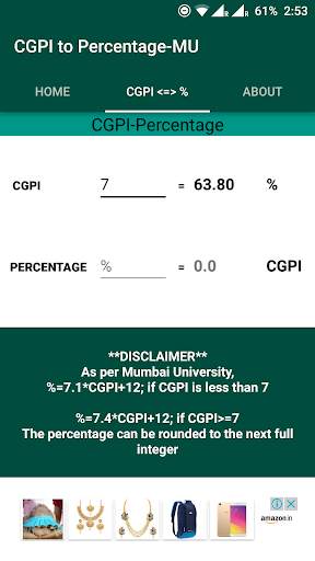 CGPI to Percentage-MU скриншот 5