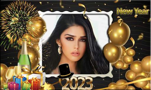 New year photo frame 2023 screenshot 1