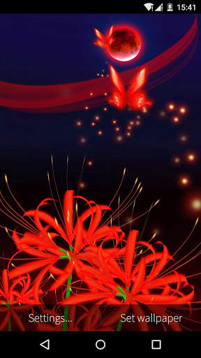 3D Butterfly Flower Wallpaper screenshot 6