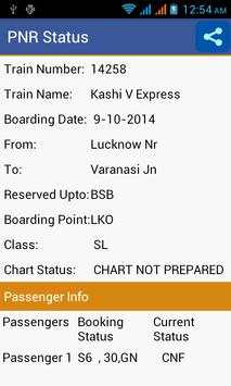 PNR Status App Indian Railway screenshot 5