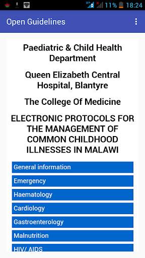 Open Guidelines screenshot 1