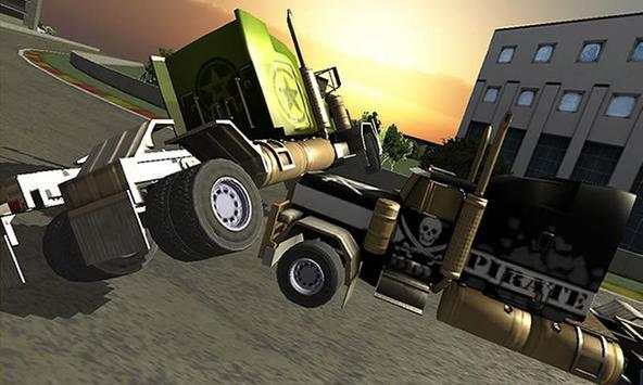 3D Truck Racing 1 تصوير الشاشة