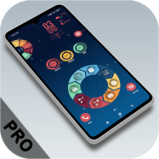 Compact Hitech launcher Pro - Themes, Wallpaper icon