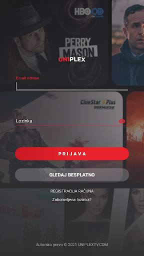UNIPLEX - Besplatni filmovi, serije TV kanali screenshot 1