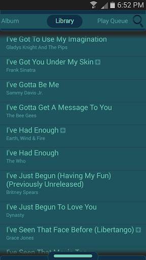 Diapente Music Stream Player 6 تصوير الشاشة