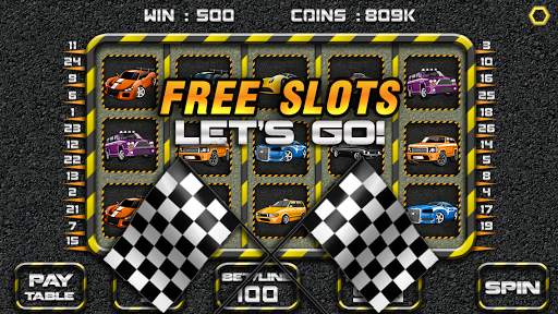 Car Race Queens Slots - Casino screenshot 2