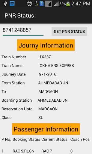 Indian Rail T&T screenshot 4