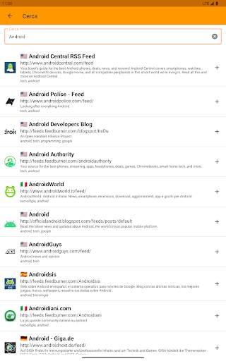 Lettore RSS offline screenshot 5