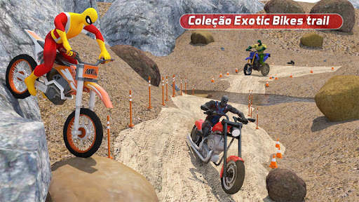 BICICLETA CORRIDA 3D - SUPER HERÓI JOGOS 2018 screenshot 3