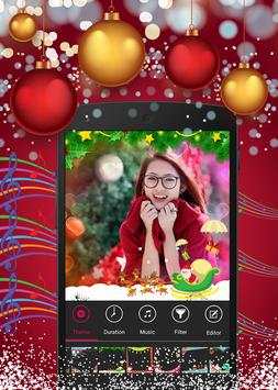 Christmas Photo Video Maker screenshot 4