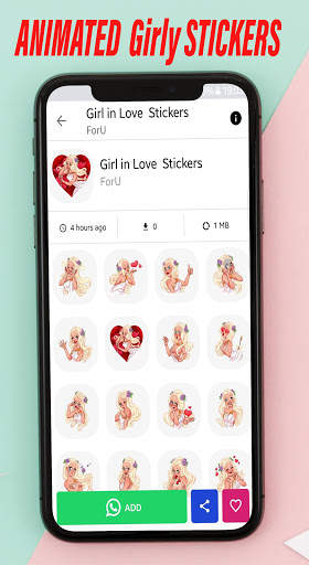 Animated Stickers For WhatsApp 💐Moving stickers🤩 screenshot 2