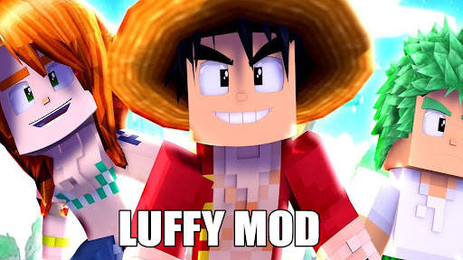 Luffy Mod for Minecraft PE 4 تصوير الشاشة