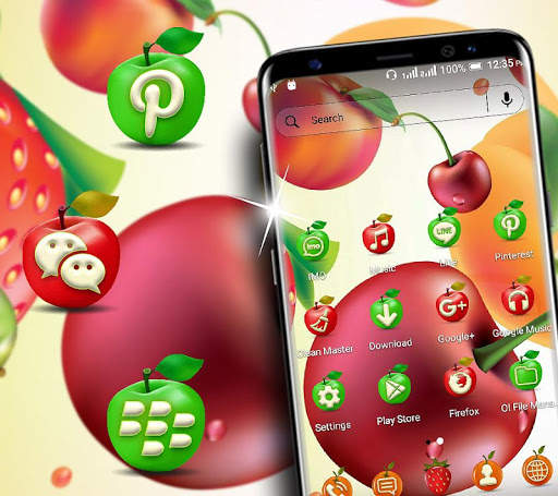 Fruit Launcher Theme screenshot 4