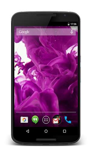 Ink Drops Video Live Wallpaper screenshot 1