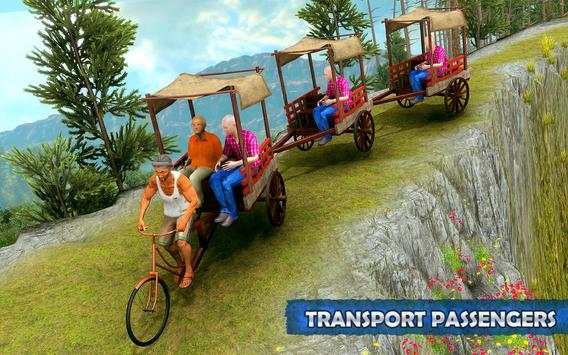 Offroad Bicycle Rickshaw Driving Simulator 2018 screenshot 5