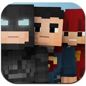 Skins Superhero for Minecraft logo
