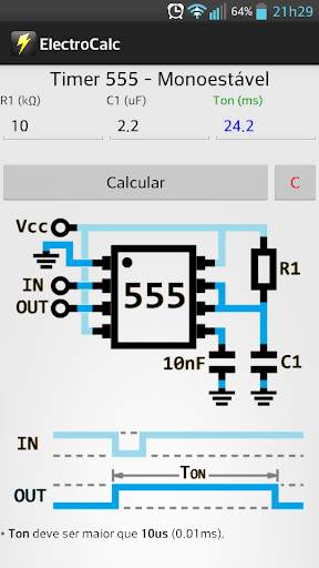 ElectroCalc (em português) screenshot 3