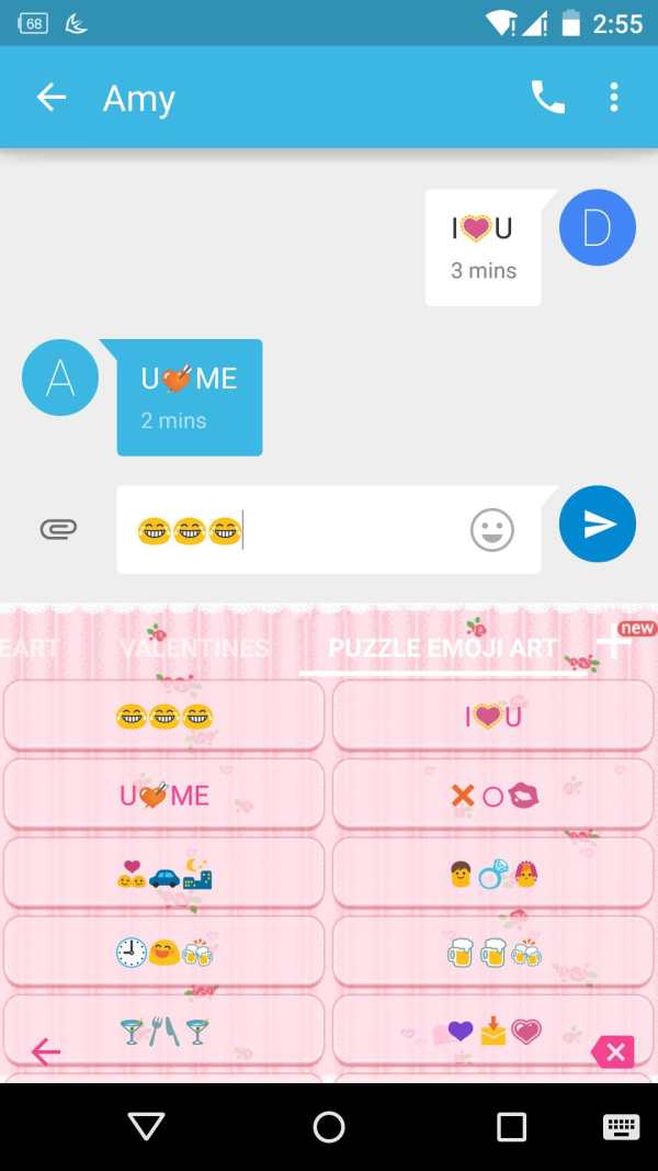 Puzzle Fun Art-Emoji Keyboard screenshot 2