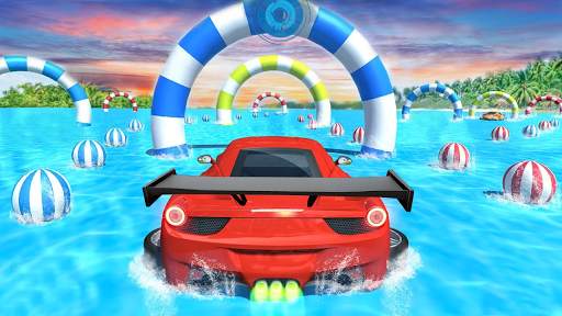 Water Surfer Car Simulator 3D screenshot 3