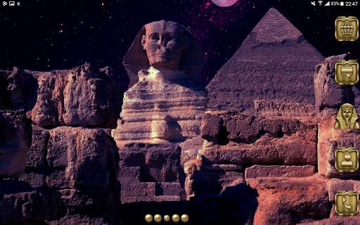 Pharaoh Go Launcher theme screenshot 11