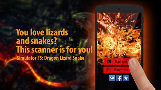 Face Scanner: Dragon Snake screenshot 1