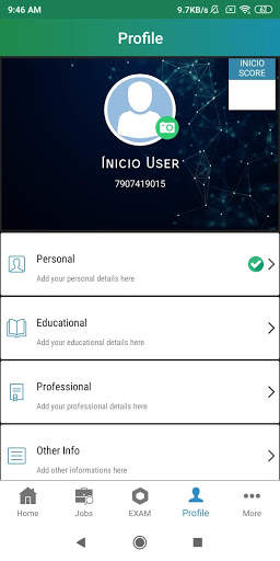 INICIO Jobs App screenshot 5