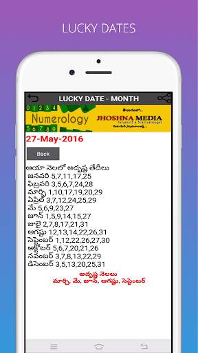 Numerology in telugu screenshot 6